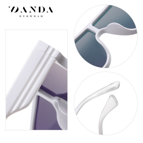 Cross-border new polarized sunglasses European and American trendy brand colorful sunglasses TR7547 men and women same style high-end sunglasses