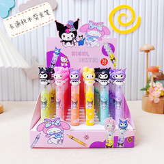 Cute cartoon-shaped marker pens, student-friendly large-capacity colored pens, handcrafted journals, bold and translucent markers with slanted tips