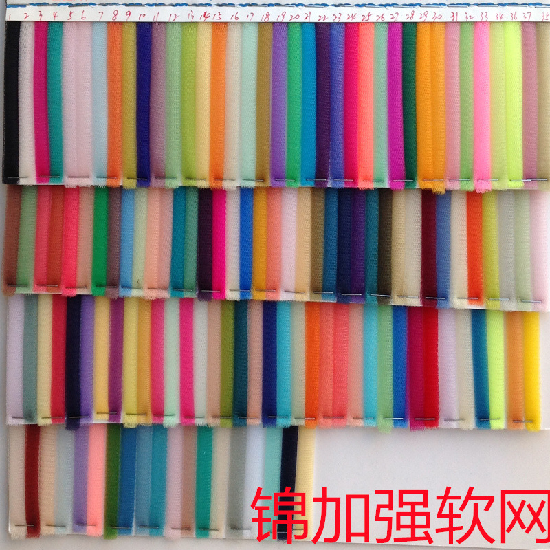 现货供应锦纶软网眼布 舞蹈裙面料 婚纱礼服网纱 36A底布