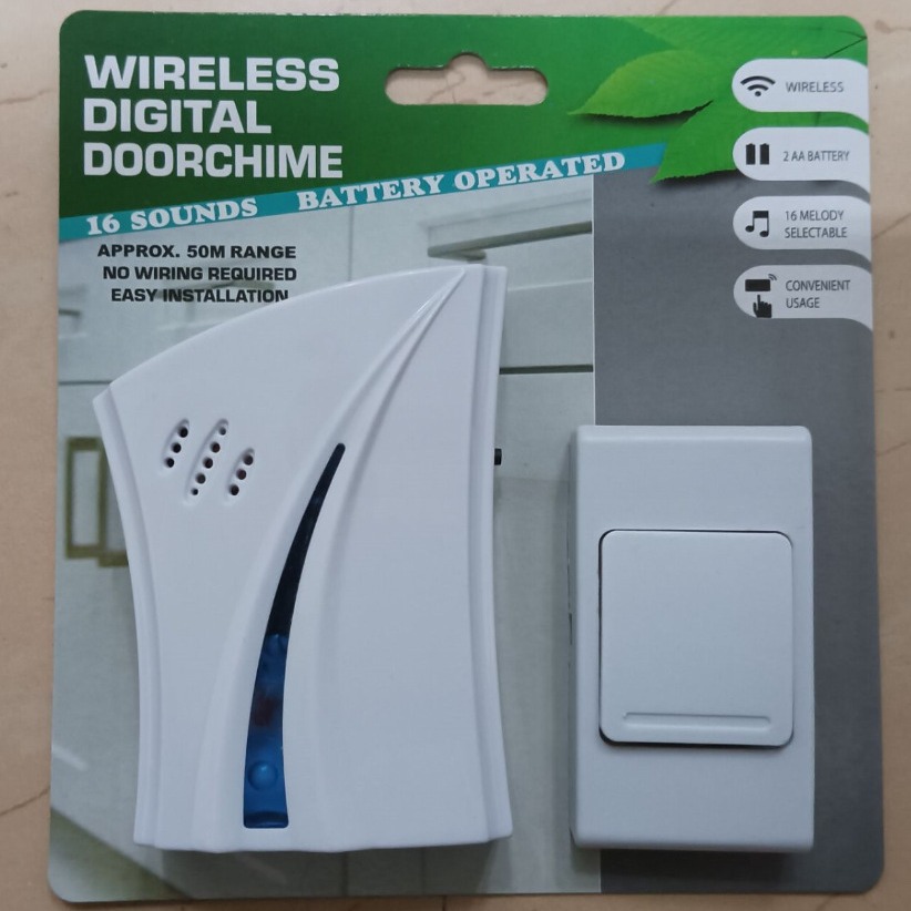 Control remoto inalámbrico digital Doorbell