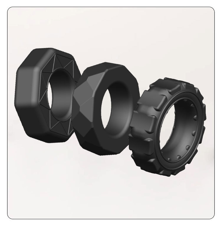 Liquid Silicone Locking Ring with Wheel-Type Precision Adjustment for Delay — detail image 14