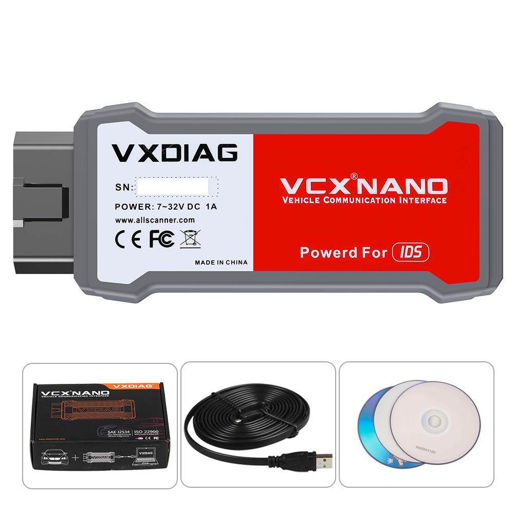 福特马自达VXDIAG FOR Ford/Mazda（USB）汽车检测仪