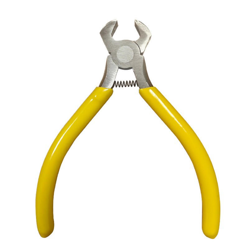 노란색 손잡이 잣 펜치