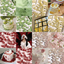 【森不息】琉璃珠玻璃散珠手工碎花diy串珠制作手链饰品配件材料