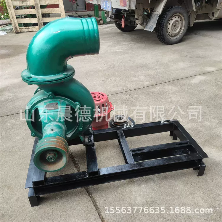 10寸柴油动力抽水泵 大流量高扬程灌溉泵防汛抗涝混流泵