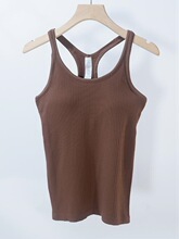 N 61649 Seams Ribbed Tank Top �������� ���R�d�羳�W��