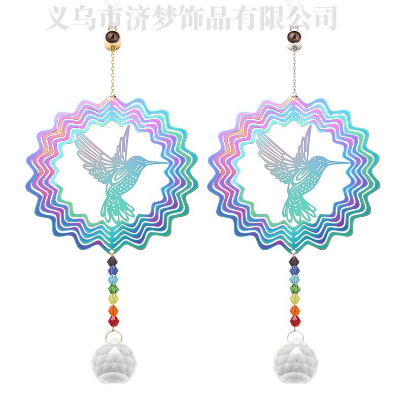 New Cross-Border Small Hummingbird Fashion Colorful Pendant Amazon One Hundred Languages Customized High-Definition Colorful Photos New Cross-Border Small Hummingbird Fashion Colorful Pendant Amazon One Hundred Languages Customized High-Definition Colorful Photos