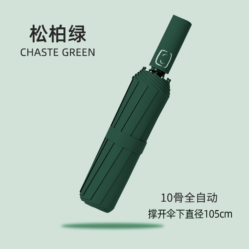 Rain Enjoy Fabricante de paraguas automático al por mayor Paraguas de sol de doble uso personalizado con logo y protección UV Paraguas