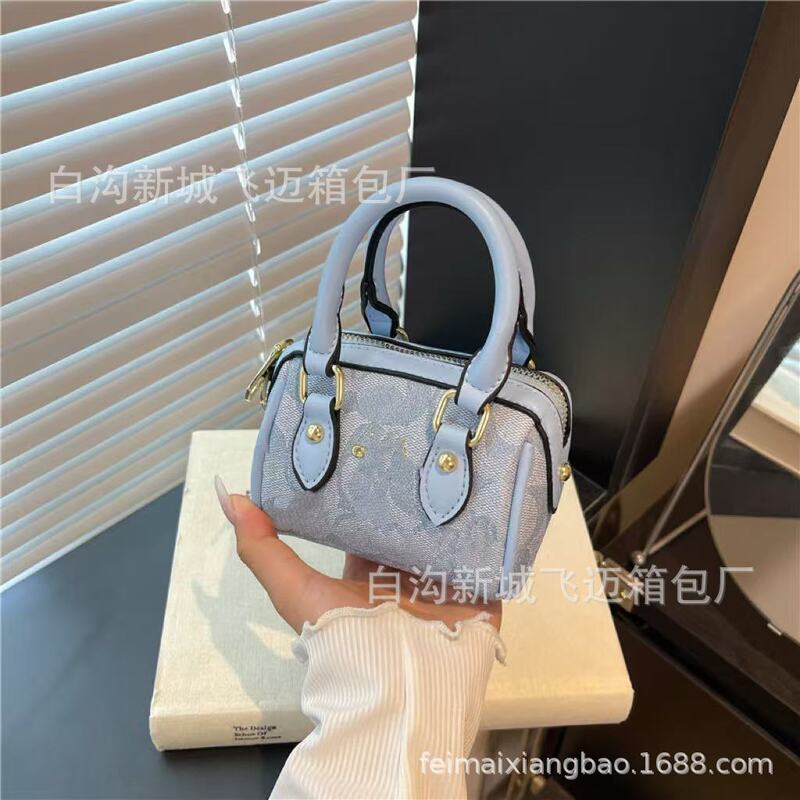 跨境经典印花bags欧美洋气小方包2025新款C家通勤个性时尚手提包|undefined