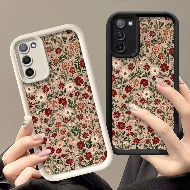 Full Screen Daisy Suitable for Samsung Galaxy S25Plus Mobile Phone Case Samsunga73 Cross-Border S24 All-Inclusive A71
