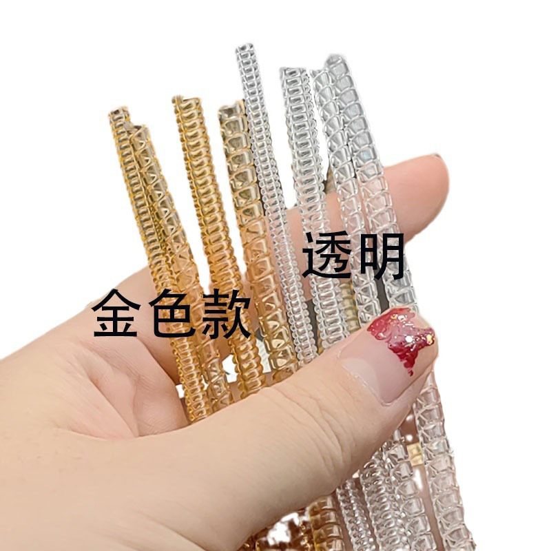 ゴールドブレスレット、耐衝撃性、耐摩耗性、耐スクラッチ性保護カバー、透明で目に見えないゴールドリングサイズアジャスター、巻き取りロープ|undefined