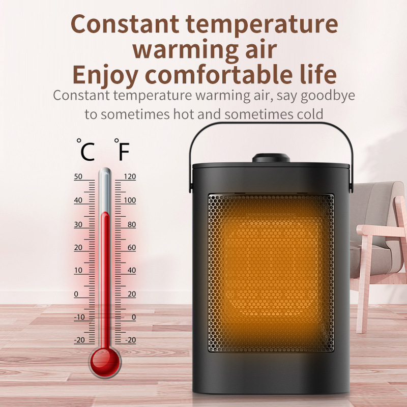 Cross-border new Korean Finch mini heater vertical home heater PTC ceramic three-second heat heater