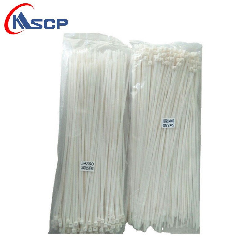 厂家批发尼龙扎带 自锁式塑料尼龙扎带 阻燃束线带一拉得型号齐全