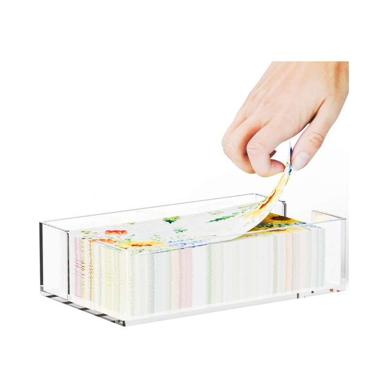 Amazon's Best-Selling Acrylic Bathroom Napkin Holder, Bathroom Transparent Towel Rack Tray, Waterproof Disposable Tissue Holder Amazon's Best-Selling Acrylic Bathroom Napkin Holder, Bathroom Transparent Towel Rack Tray, Waterproof Disposable Tissue Holder