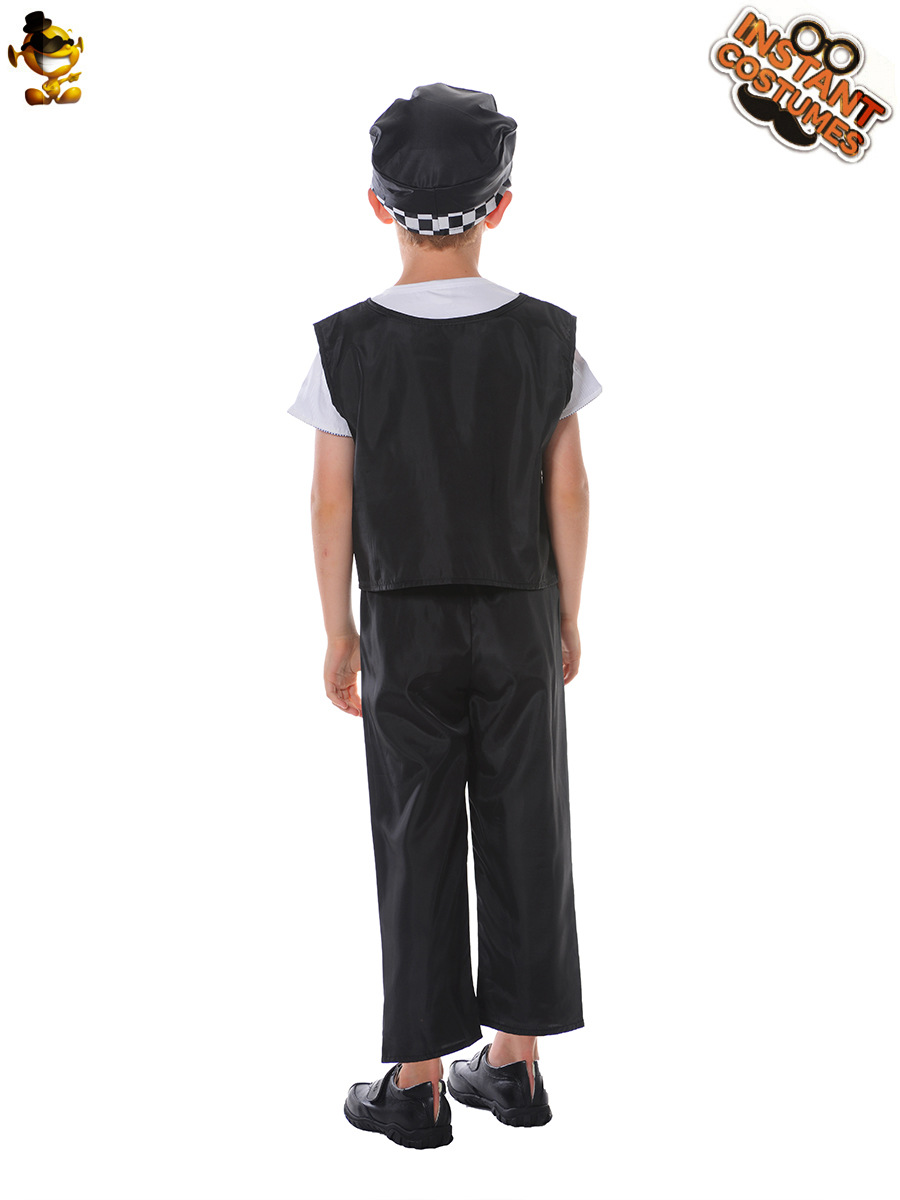 Los niños de Halloween de los hombres ropa uniforme niños uniforme de rol etapa de rendimiento de distribución de ropa al por mayor