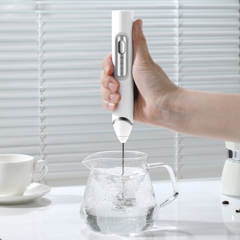 メーカー直販クロスボーダー卵泡立て器無線電動泡立て器牛乳ミキサー家庭用手持ちコーヒーミルク泡立て器|undefined