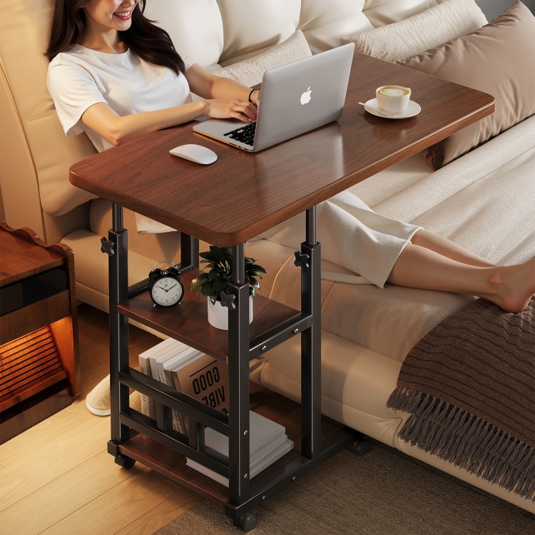 Bedside Table Liftable Mobile Computer Desk Office Desk Simple Student Desk Bedroom Home Bed Study Table