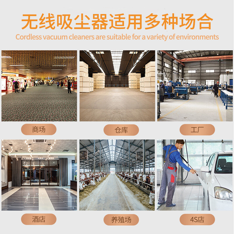 QuickClean Commercial Vacuum Cleaner Commercial Vacuum and Mop Combo Industrial Wet and Dry Heavy Duty Factory Startup GV-3080EC