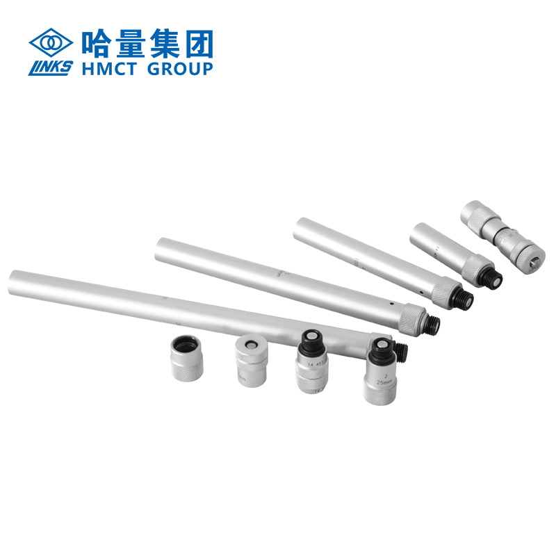 连环内径千分尺高精度螺旋测微器50-250可开票