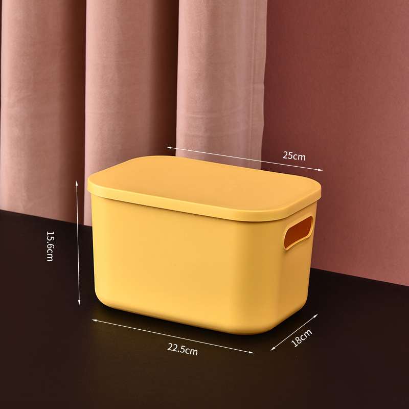 雑物収納ボックスデスクトップ化粧品整理バスケット寮収納キッチン多機能収納バスケットたんす服箱