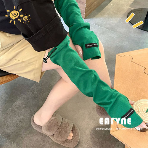 Women's  New Sun Protection Sleeve Suits, UV External Sun Shield Arm Guards, Cooling Silk Gloves, Driving Sun Sleeves, Dropshipping Wholesale
