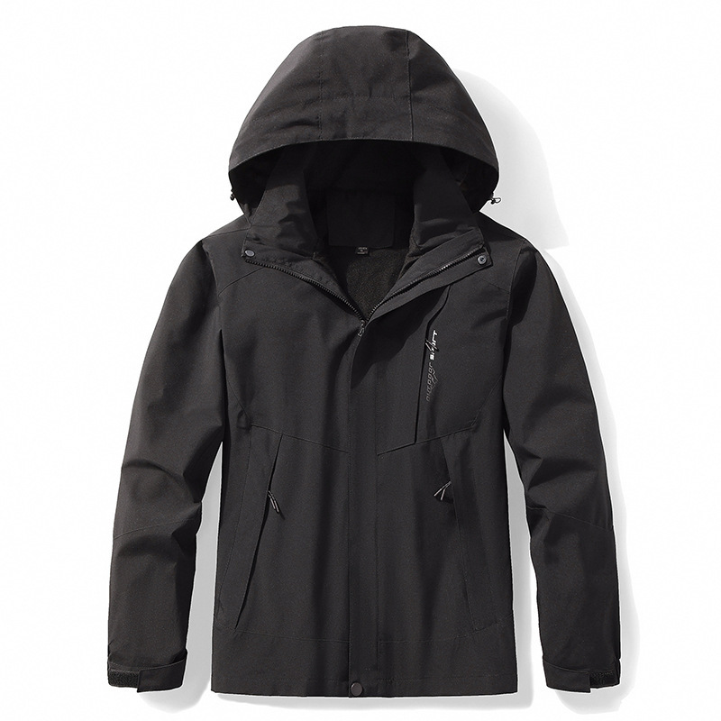 Men's and Women's Autumn Jackets, Casual Hooded Jackets for Couples, Outdoor Sports, Camping, Cycling Clothing, Trendy Tops