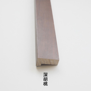 Solid Wood Frame Strip Magnetic Suction Solid Wood Hanging Picture Clip Poster Clip Frame Strip Line Mounting Frame Canvas Photo Clip Frame Strip