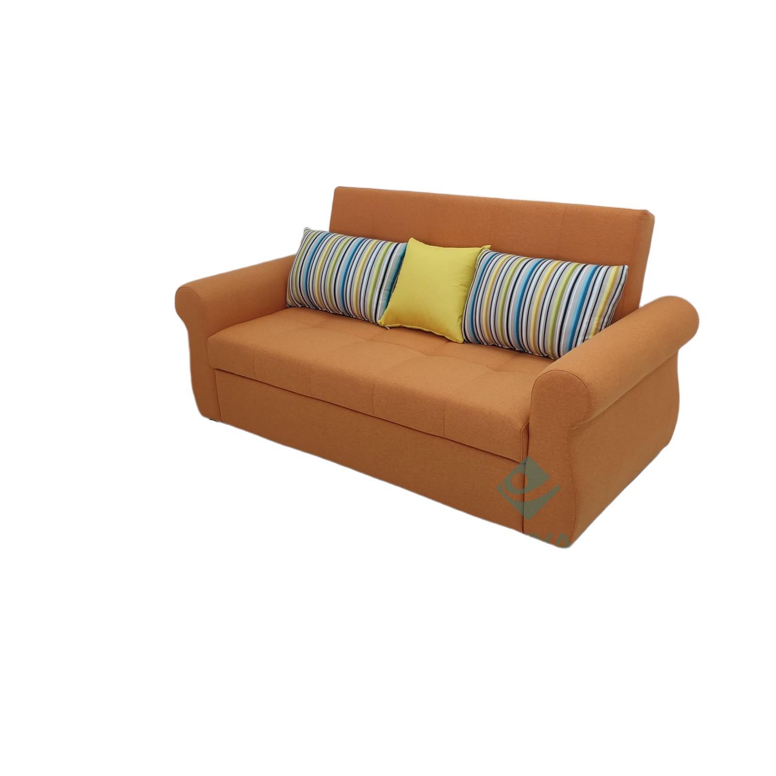 Art de cuero multifuncional moderno simple sofá cama plegable en la sala de estar dormitorio pequeño apartamento sofá cama