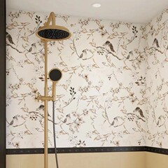 浴室トイレ防水シール壁貼りトイレ自己粘着壁紙壁リフォーム改造マスク壁紙タイル貼り
