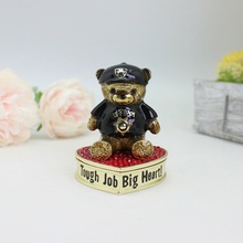 卡通系列爱心小熊装饰盒创意情人节礼物婚庆回赠礼品合金首饰盒