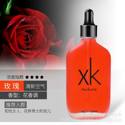 Car Perfume Aromatherapy Essential Oil High-End Car Deodorizing - xk-perfume-supplement-liquid-rose-100ml