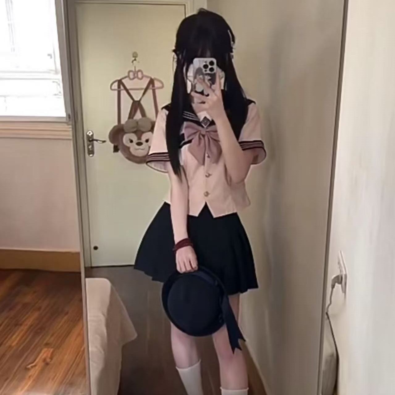 2026夏季新款JK水手服夏季收腰制服套装日系学院风短袖百褶裙
