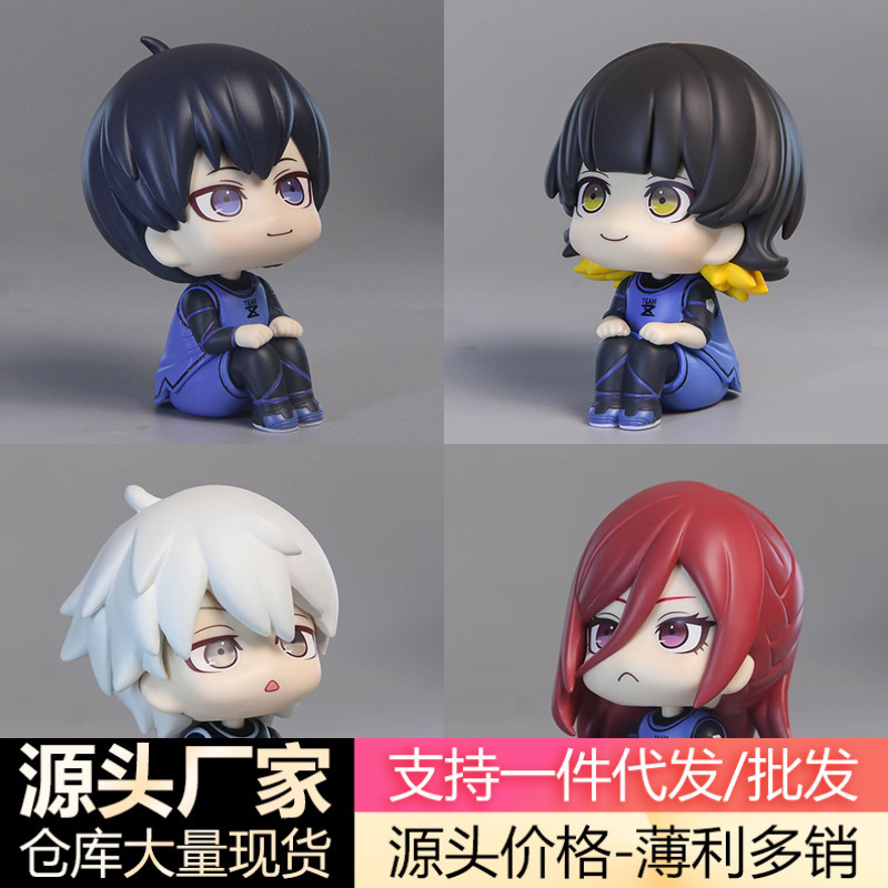 Blue Prison Q Edition Hand-held Jie Shiyi Bee Le Hui Cheng Shilang Thousand Cut Leopard Horse Doll Chassis Decoration Model Blue Prison Q Edition Hand-held Jie Shiyi Bee Le Hui Cheng Shilang Thousand Cut Leopard Horse Doll Chassis Decoration Model