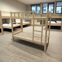 学校宿舍松木双层床架子床上下铺高低床双层实木床学生用上下铺