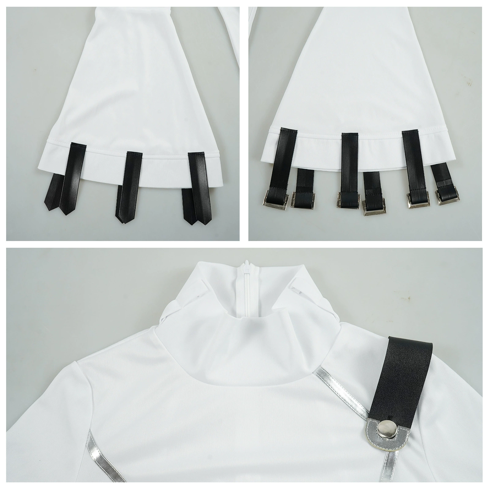 Косплей костюм CC в наручниках (Lelouch of the Rebellion), белый цельный, XS–XXXL