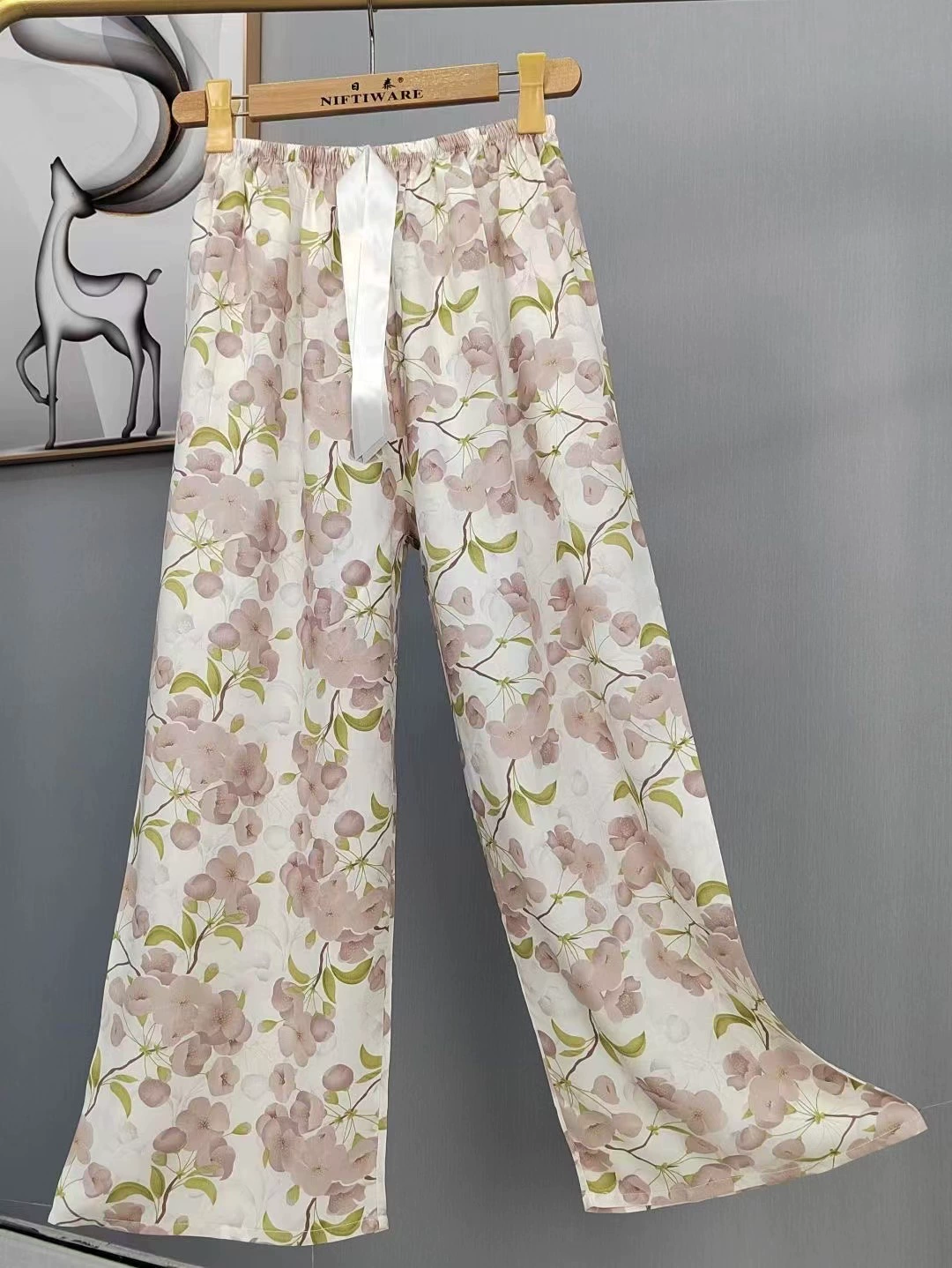 Summer trousers, thin pijama for leisure, Chinese style