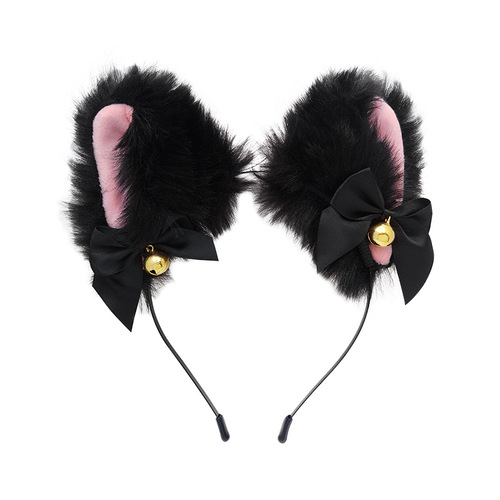 Internet celebrity cat ear hairband hair accessory female fox headband headband cos maid animal ear hairpin cat cute hairpin