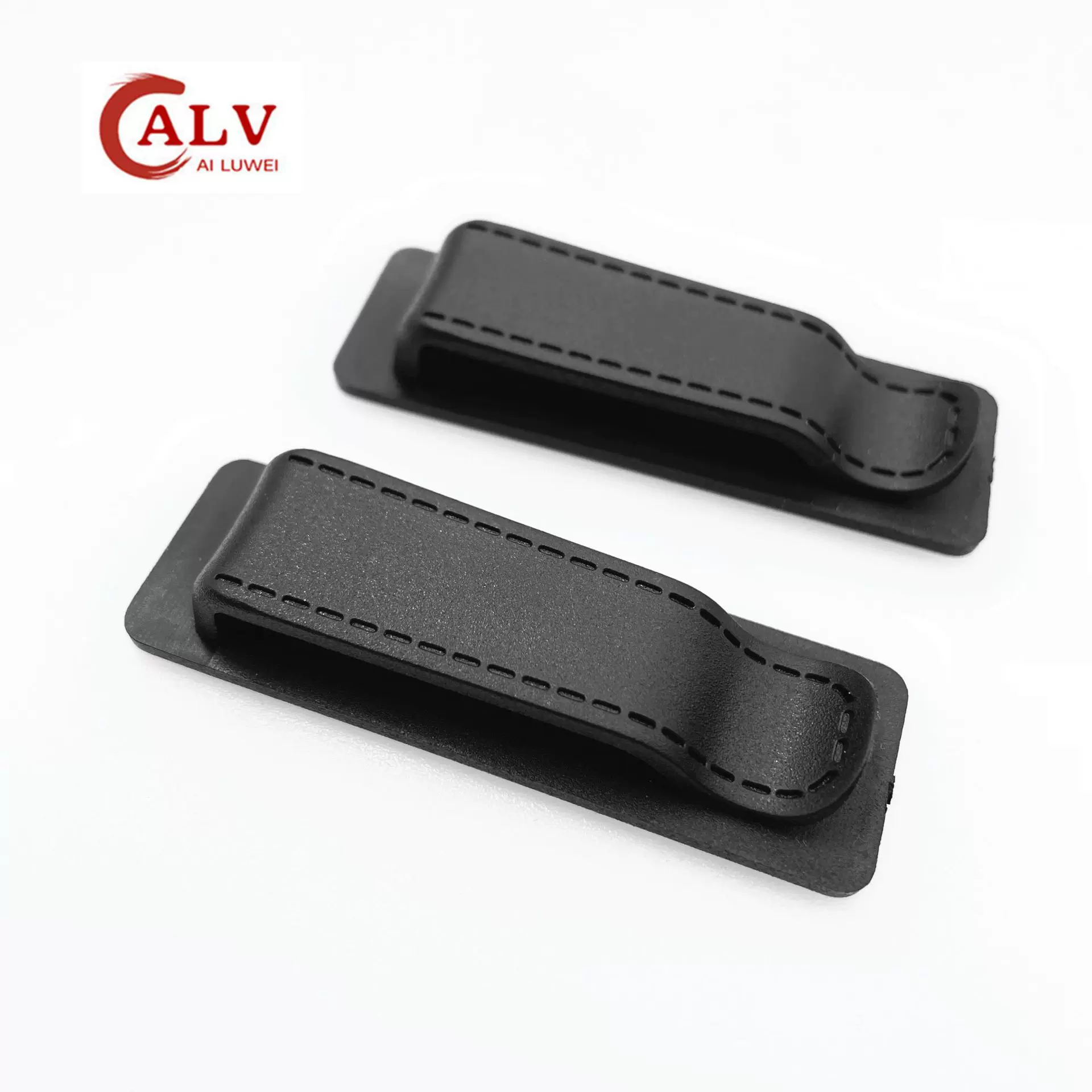 现货批发塑料背夹 腰包夹子 传呼机固定夹 箱包配件