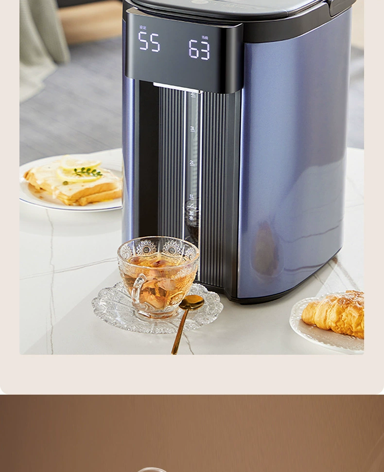 Электрическая бутылка для воды Midea 1 ℃ можно настроить многоуровневую теплоизоляцию 316 нержавеющая сталь внутренняя крышка двойной дисплей MK-SP1A