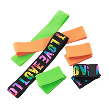 儿童运动潮流发带男童幼儿园运动会篮球舞蹈表演出发饰女护腕套装