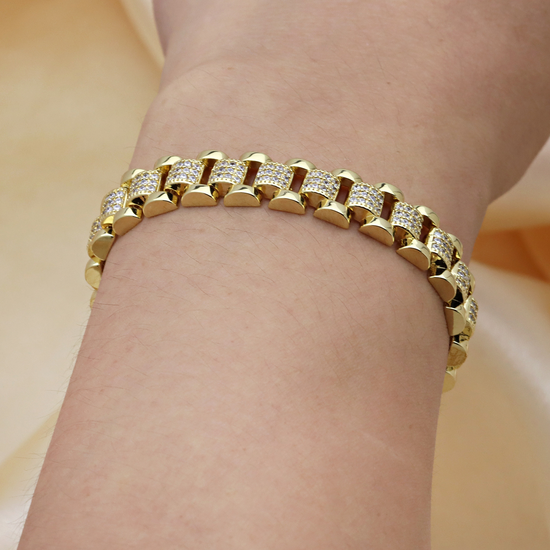21g Weight Copper Geometric Bracelets