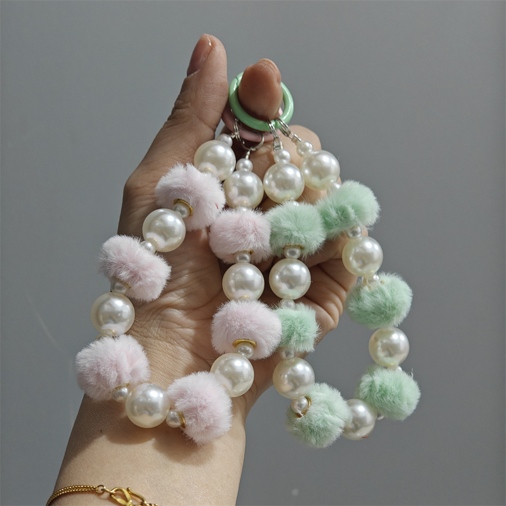 Explosión de perlas de MaoDi cadena de teléfono móvil de alto nivel sin cuentas de junta colgante de pulsera hecha a mano fabricantes de mujeres al por mayor