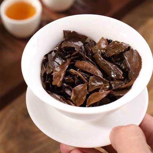 Brewed Small Square Pieces of Fuding High Mountain White Tea, Aged Sun-Dried White Tea, Shoumei Bagged White Tea 500g, Factory Wholesale