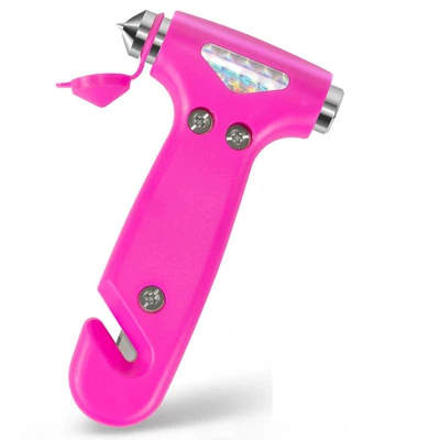 Life-Saving Hammer Escape Hammer – Qəza çəkici - pink-strap