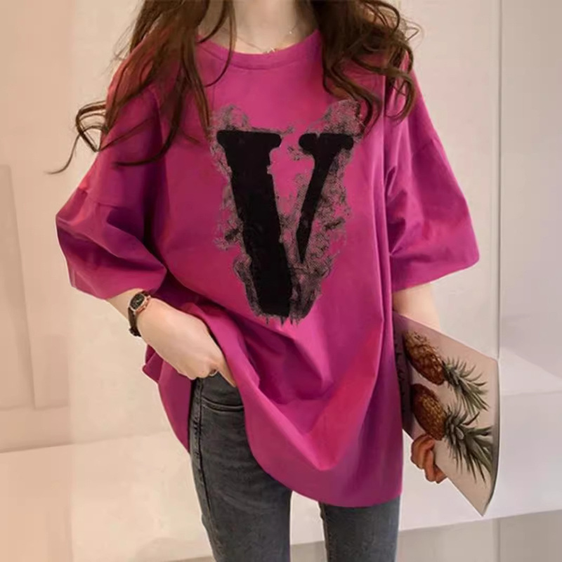 Summer Dopamine Fat Mm 1.0-150kg Short-sleeved T-shirt for Women Summer 2024 New European Large Version Bottoms Missing Trbottomy Summer Dopamine Fat Mm 1.0-150kg Short-sleeved T-shirt for Women Summer 2024 New European Large Version Bottoms Missing Trbottomy