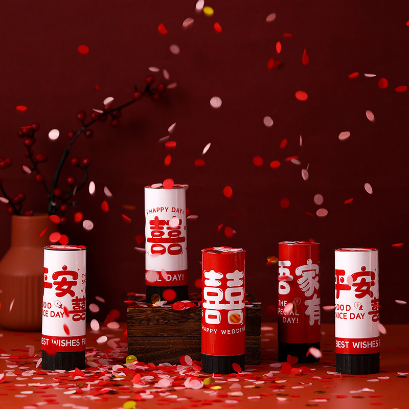 ウェディングキャノン、スモールキャノン、花火筒、花火、ウェディング用品、ギフトキャノン、ウェディングスプレー花筒、手締めリボン|undefined