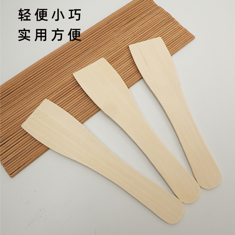 Factory wholesale 21cm non-stick pot wooden spatula no paint no wax…