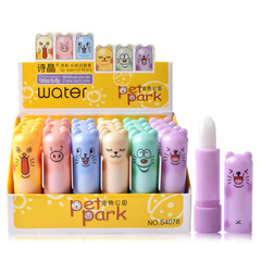 恆芳外貿Lipgloss詩晶寵物公園潤唇膏批發秋冬滋潤唇膏水果 S4078