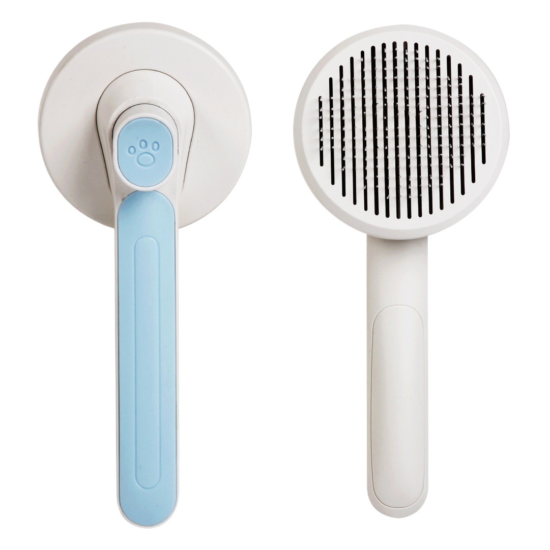 Nueva mascota de acero de aguja peine perro peine de depilación gato profesional de depilación artefacto de limpieza fábrica al por mayor