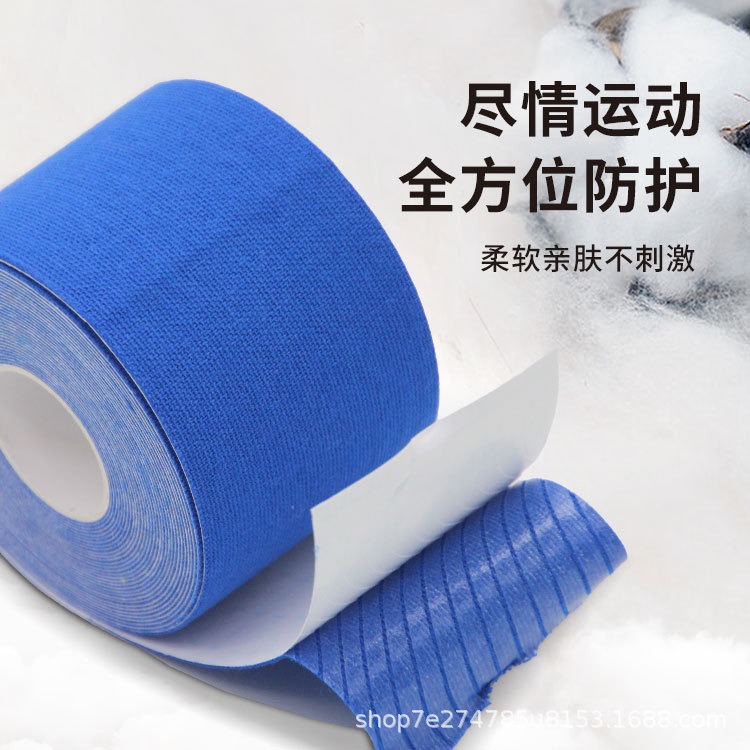 Parche muscular de corte previo al por mayor en caja de protección de elevación elástica cinta deportiva rodilleras baloncesto fitness parche de efecto interno muscular